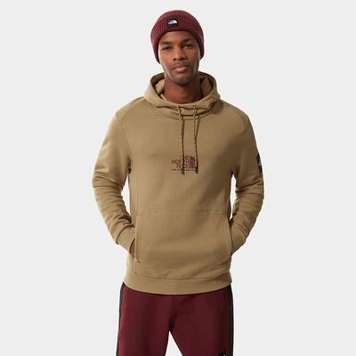 Men's The North Face Fine Alpine Hoodie Brown | US-32568