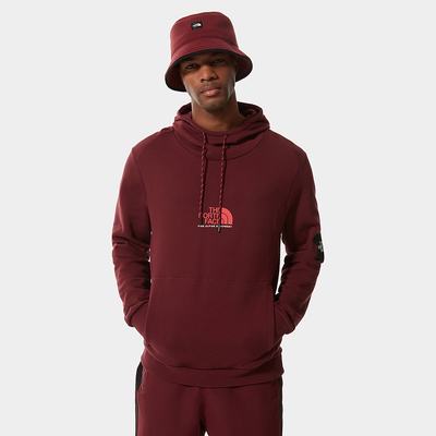 Men's The North Face Fine Alpine Hoodie Red | US-87463