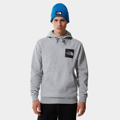 Men's The North Face Fine Hoodie Light Grey | US-90218