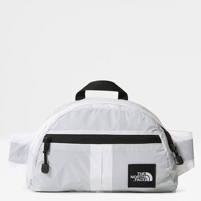 Men's The North Face Flyweight Bum Bag White | US-89120