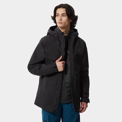 Men's The North Face Fourbarrel Zip-In Triclimate® Jackets Black | US-80947