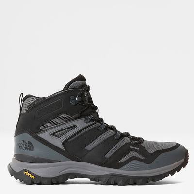 Men's The North Face HEDGEHOG FUTURELIGHT™ Hiking Boots Black Grey | US-24096