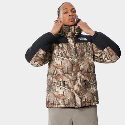 Men's The North Face Himalayan Down Jackets Brown | US-41693