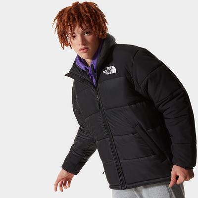 Men's The North Face Himalayan Insulated Jackets Black | US-15973