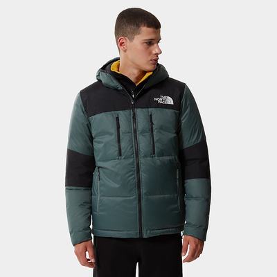 Men's The North Face Himalayan Light Down Jackets Green | US-13489