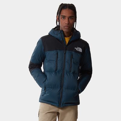 Men's The North Face Himalayan Light Down Jackets Blue | US-42016