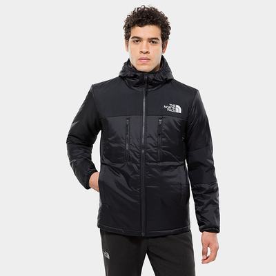 Men's The North Face Himalayan Light Jackets Black | US-58461