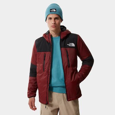 Men's The North Face Himalayan Light Jackets Dark Red | US-86549