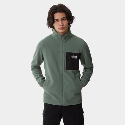 Men's The North Face Homesafe Full-Zip Fleeces Green | US-56184