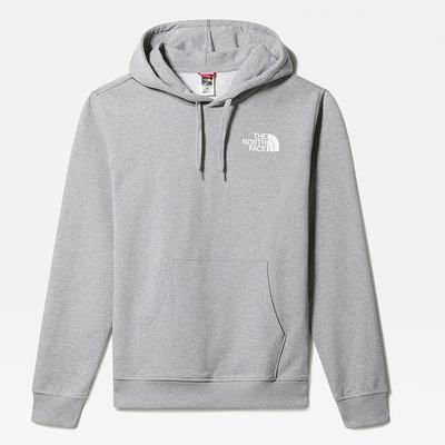 Men's The North Face INTERNATIONAL COLLECTION CLASSIC Hoodie Light Grey | US-21985