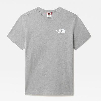 Men's The North Face INTERNATIONAL COLLECTION CLASSIC CLIMB T Shirts Light Grey | US-30125