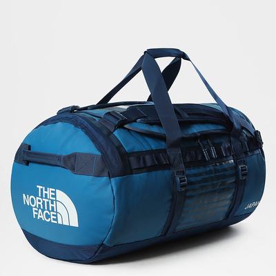 Men's The North Face INTERNATIONAL COLLECTION BASE CAMP DUFFEL Duffel Bag Blue / Blue | US-35190