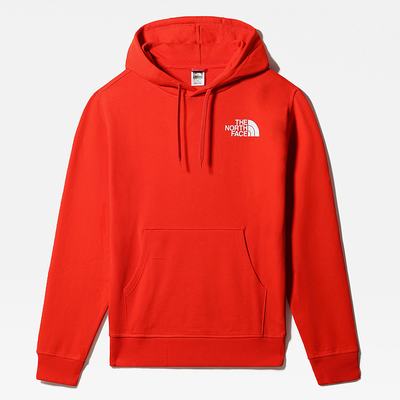 Men's The North Face INTERNATIONAL COLLECTION CLASSIC Hoodie Red | US-39250