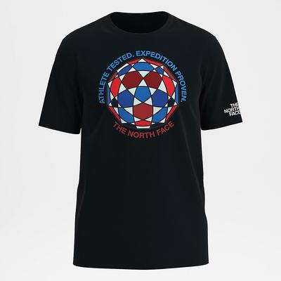 Men's The North Face INTERNATIONAL COLLECTION T Shirts Black | US-70948