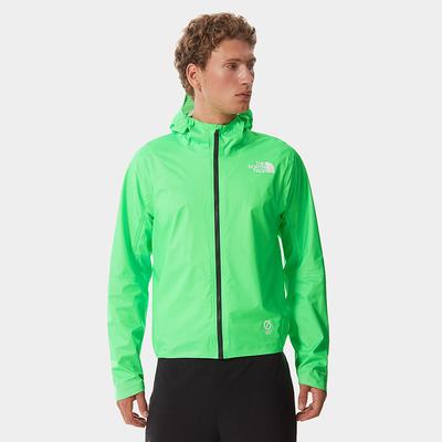 Men's The North Face LIGHTRISER FUTURELIGHT™ Waterproof Jackets Green | US-76548