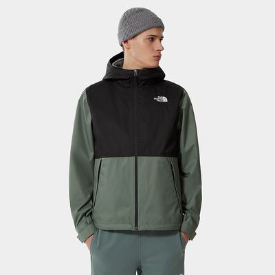 Men's The North Face MILLERTON Lightweight Jackets Black Green | US-48712