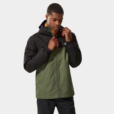 Men's The North Face MOUNTAIN Q Lightweight Jackets Olive Green | US-89276