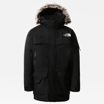 Men's The North Face McMurdo 2 Down Jackets Black White | US-54287