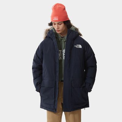 Men's The North Face Mcmurdo Down Jackets Navy | US-32190