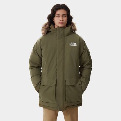 Men's The North Face Mcmurdo Down Jackets Olive Green | US-53840