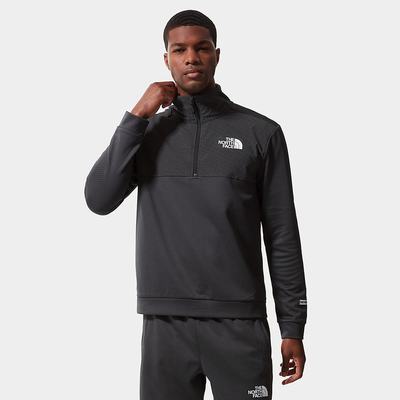 Men's The North Face Mountain Athletics Quarter-Zip Fleece Sweatshirt Grey | US-21903