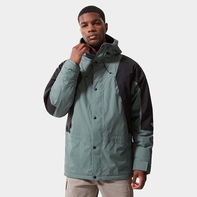 Men's The North Face Mountain Light Insulated Waterproof Jackets Green | US-06831