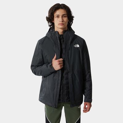 Men's The North Face New DryVent™ Down Triclimate Jackets Grey Black | US-62057