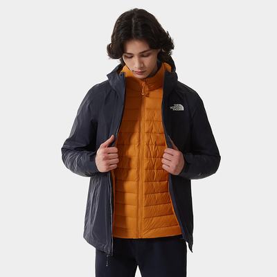 Men's The North Face New DryVent™ Down Triclimate Waterproof Jackets Navy | US-80473