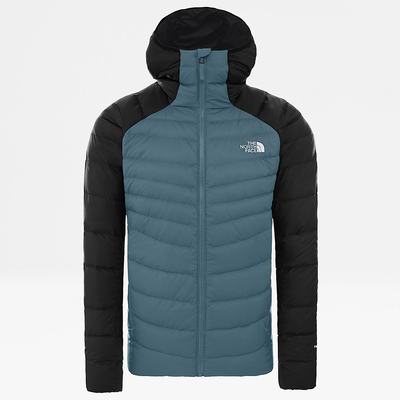 Men's The North Face New Hometown Down Jackets Blue / Black | US-19358