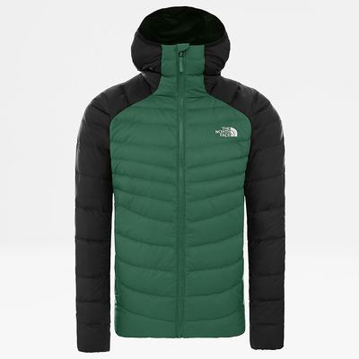 Men's The North Face New Hometown Down Jackets Green / Black | US-20395