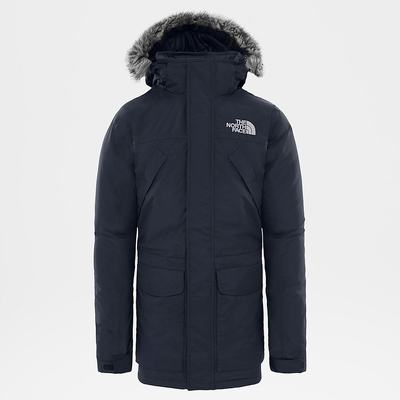 Men's The North Face New Peak DOWN Jackets Navy White | US-46128