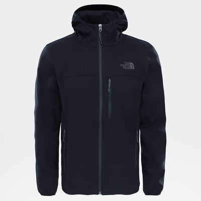 Men's The North Face Nimble Hooded Lightweight Jackets Black | US-81290