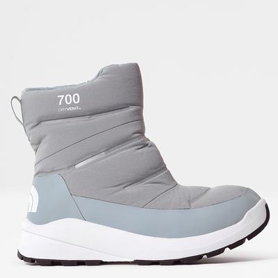 Men's The North Face Nuptse Boots II Winter Boots Grey / White | US-26593