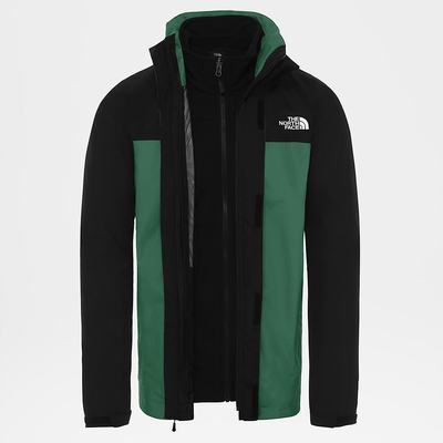 Men's The North Face Original Triclimate 3-in-1 Jackets Green / Black | US-20139