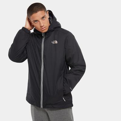 Men's The North Face Quest Insulated Jackets Black | US-17984