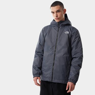 Men's The North Face Quest Insulated Jackets Grey Black | US-85024