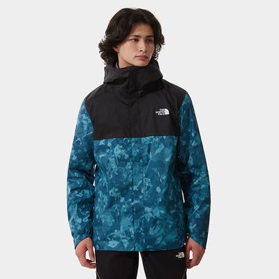 Men's The North Face Quest Zip-In Lightweight Jackets Blue Black | US-16408