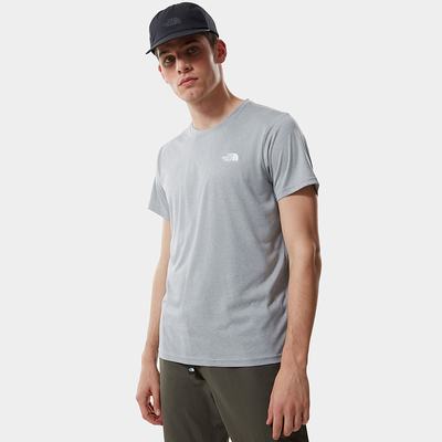 Men's The North Face Reaxion Amp T Shirts Grey | US-23470