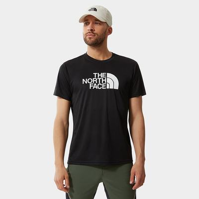 Men's The North Face Reaxion Easy T Shirts Black | US-58732