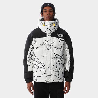 Men's The North Face SEARCH & RESCUE HIMALAYAN Parka White | US-12498