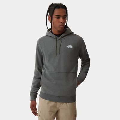 Men's The North Face SEARCH & RESCUE Hoodie Grey | US-38791