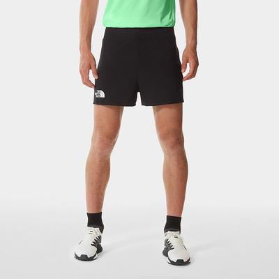 Men's The North Face STRIDELIGHT Shorts Black | US-86192