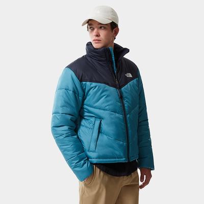 Men's The North Face Saikuru Jackets Blue Navy | US-72140