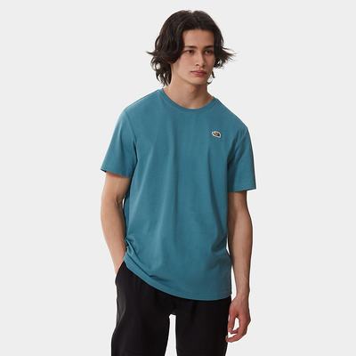 Men's The North Face Scrap Graphic T Shirts Blue | US-09681