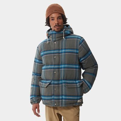 Men's The North Face Sierra Down Wool Down Jackets Grey | US-62489