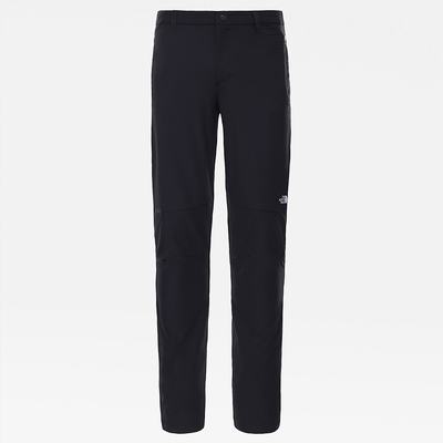 Men's The North Face Slim Quest Softshell Pants Black | US-35107