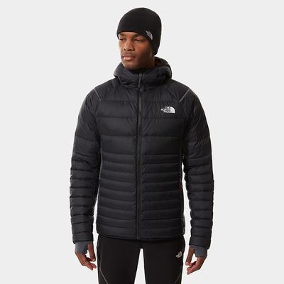 Men's The North Face Speedtour Down Jackets Black Grey | US-69450