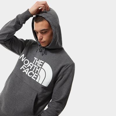 Men's The North Face Standard Hoodie Grey | US-92836