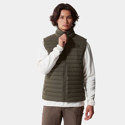 Men's The North Face Stretch DOWN Jackets Green | US-19356