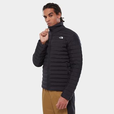 Men's The North Face Stretch Down Jackets Black | US-93108